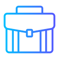 Business briefcase icon symbolizing business advisory services for small and medium enterprises.